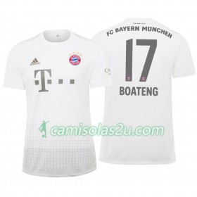 Camisolas de Futebol FC Bayern München Jerome Boateng 17 Equipamento Alternativa 2019/20 Manga Curta
